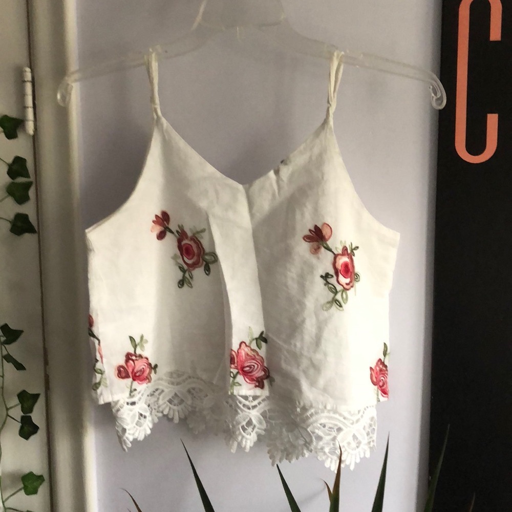 Lace tee